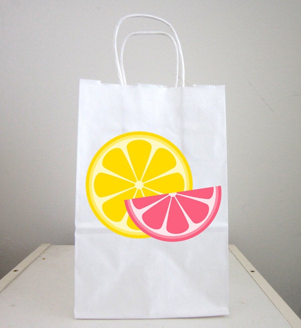 Lemonade Party Cupcake Toppers - Lemon Slices Cupcake Toppers - Lemonade Birthday Party
