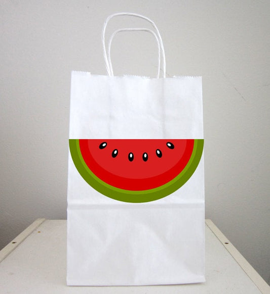 Watermelon Goody Bags, Watermelon Favor Bags, Watermelon Gift Bags