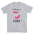 I keep It Foxy Shirt, Short-Sleeve Unisex T-Shirt