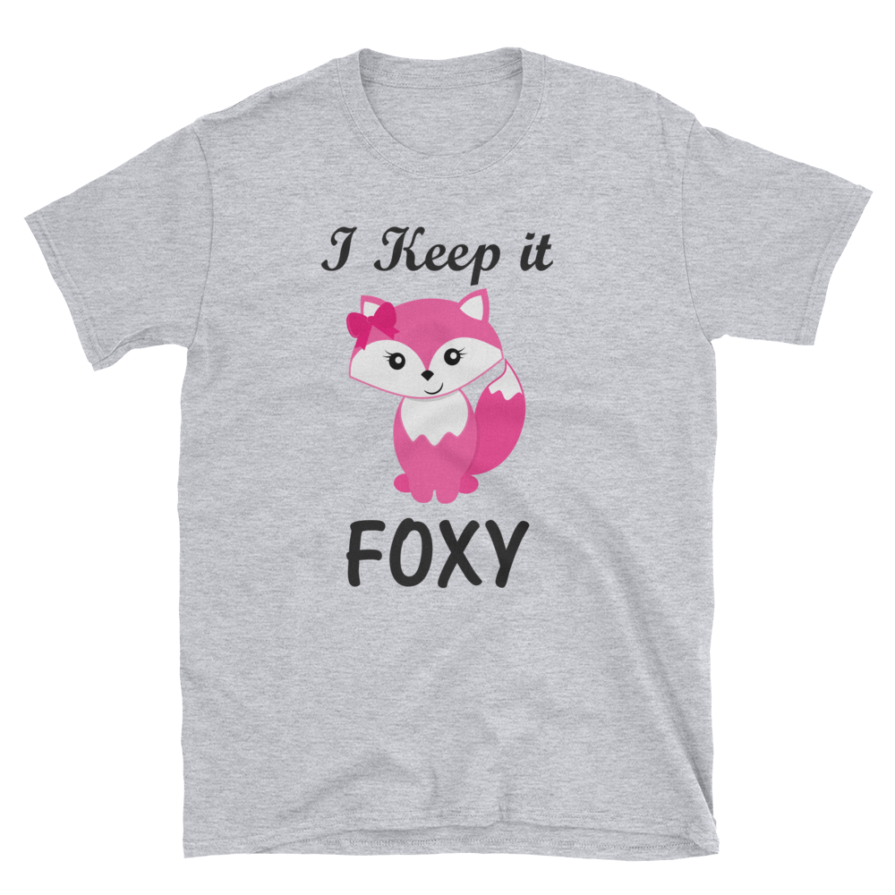 I keep It Foxy Shirt, Short-Sleeve Unisex T-Shirt
