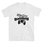 I'd Rather Be Gaming Shirt, Gaming T-shirt, Gamers T-shirt, Gaming T-shirt, Gamer Shirt, Gamer Gift, Game Controller Shirt, Short-Sleeve Unisex T-Shirt