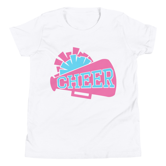 Cheer Shirts, Cheerleader Shirts, Cheerleading Shirts, Youth Short Sleeve T-Shirt