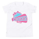 Cheer Shirts, Cheerleader Shirts, Cheerleading Shirts, Youth Short Sleeve T-Shirt