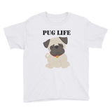 PUG LIFE T-shirt - Youth Short Sleeve T-Shirt