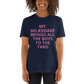 MY MILKSHAKE BRINGS ALL THE BOYS TO THE YARD Short-Sleeve Unisex T-Shirt