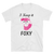 I keep It Foxy Shirt, Short-Sleeve Unisex T-Shirt