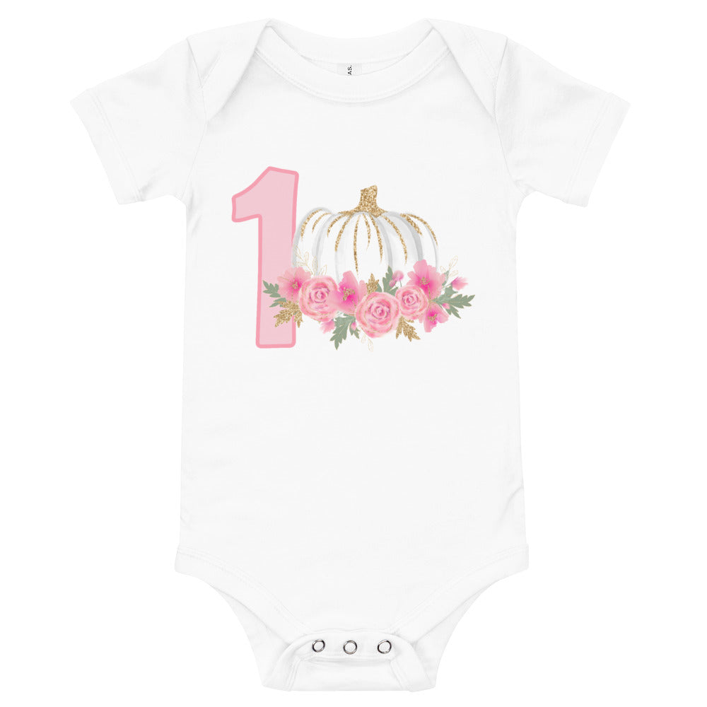 Pumpkin Shirt, 1st Birthday Pumpkin Shirt, 1st Birthday T-Shirt, 1st Birthday Bodysuit, 1st Birthday Party Shirt, Pumpkin Party Shirt