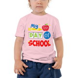 My First Day of School Shirt, Toddler Short Sleeve Tee