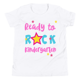 Ready To Rock Kindergarten, Kindergarten Shirt, Youth Short Sleeve T-Shirt