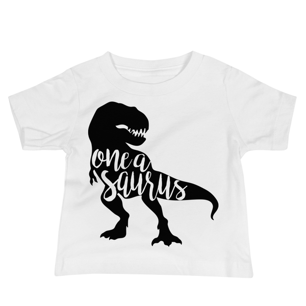 One A Saurus T-shirt - Baby Jersey Short Sleeve Tee