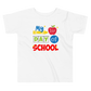 My First Day of School Shirt, Toddler Short Sleeve Tee