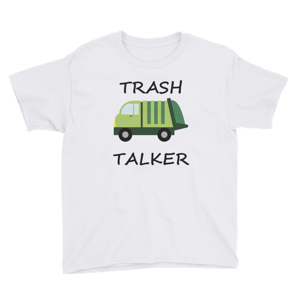 Kids Trash Talker Shirt, Youth Short Sleeve T-Shirt