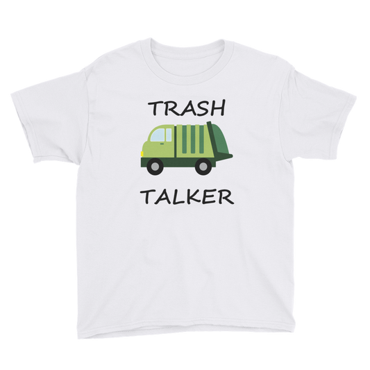 Kids Trash Talker Shirt, Youth Short Sleeve T-Shirt