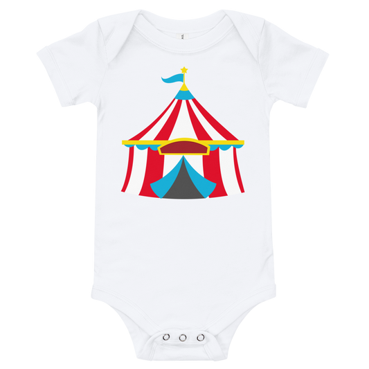 CIRCUS Onepiece Bodysuit, Circus Baby Shirt