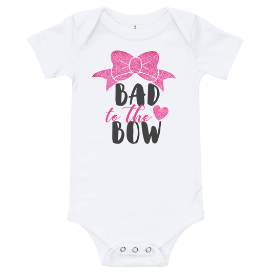 Bad to the Bow, Baby One Piece