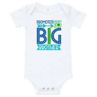 Big Brother Baby One Piece T-Shirt, Promoted to Big Brother, Baby Announcement Shirt